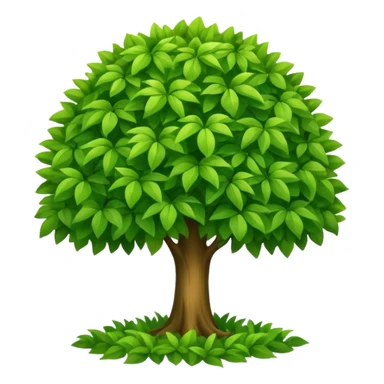 summer tree sticker