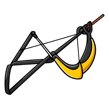 slingshot cartoonish sticker style sticker