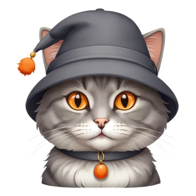 Kreatin cat with a Joint the Nice hat ￼ sticker
