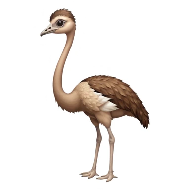 Ostrich sticker