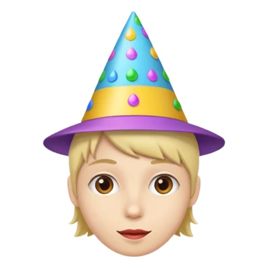 chapeau de fete 2026 sticker