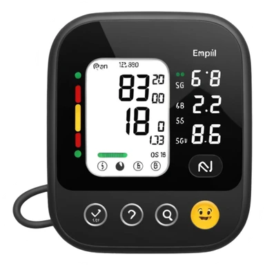 blood pressure monitor sticker