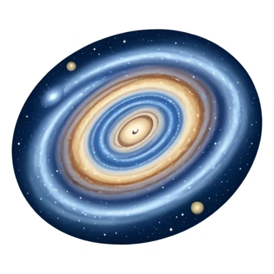 andromeda galaxy sticker