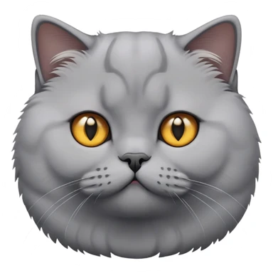 British shorthair cat sticker