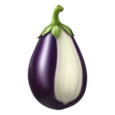 eggplant with veins sticker
