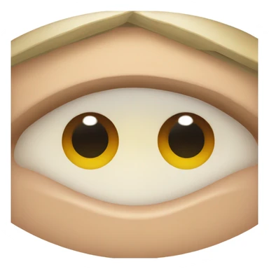 Eye twitch from irritation sticker