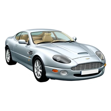 1992 Aston Martin db7 Solent silver 3.2 litre straight 6 sticker