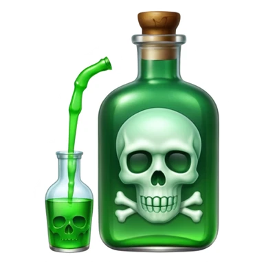 Poison Bottle sticker