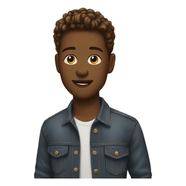 malibu and boy  sticker