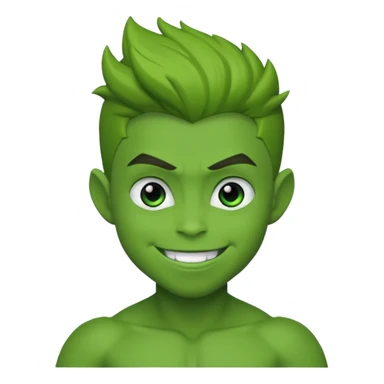 teen titans beast boy sticker