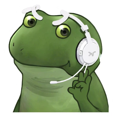 White headphones with bows on them sticker