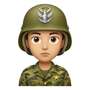 Salut armee sticker