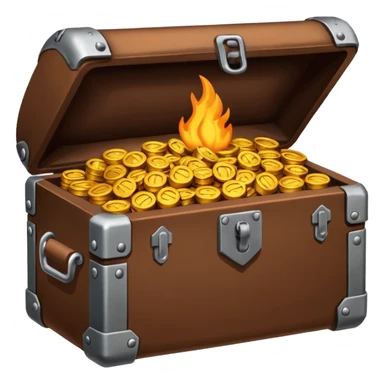 coffre avec de la ferraille cuivre  post apo survie loot  sticker