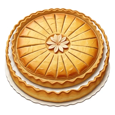 frangipane galette des rois sticker