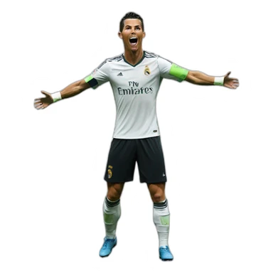 Cristiano Ronaldo célébration sticker
