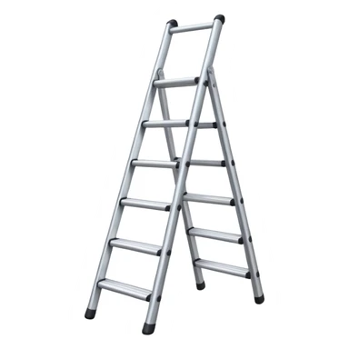 folding ladder sticker