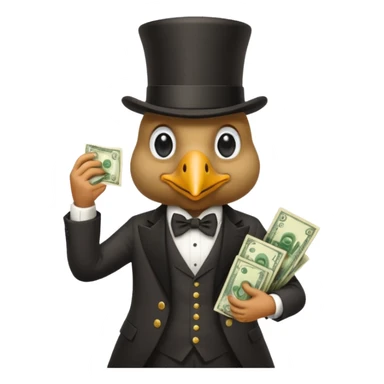 The Millionaire Dodo sticker
