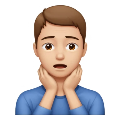 Grabbing their neck sticker