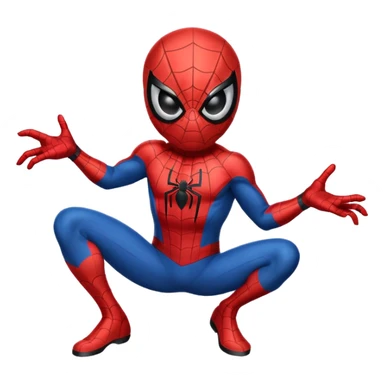 Spiderman cute sticker