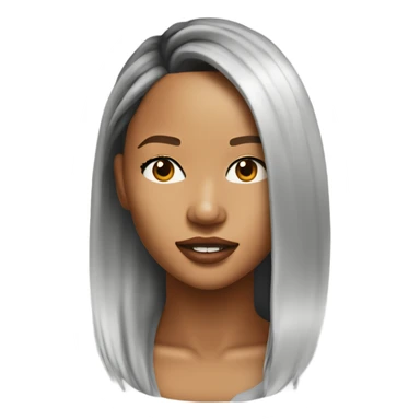 3d hyper Realistic Karrueche Tran photo  sticker