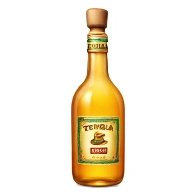 Bottle of tequila  sticker