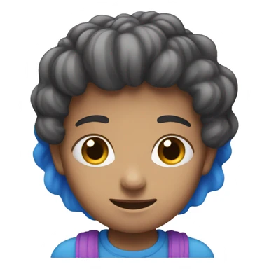 Pink purple and blue flaş sticker