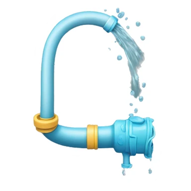 hose with water sticker