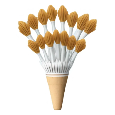 badminton shuttlecock sticker