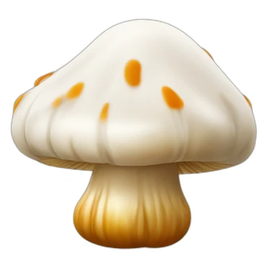 Un champignon du type chanterelle  sticker