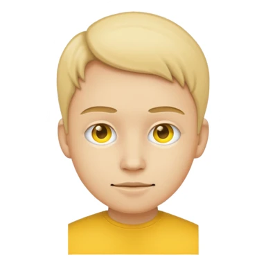 awkward forced Half smile smirk yellow circle face emoji :/ sticker