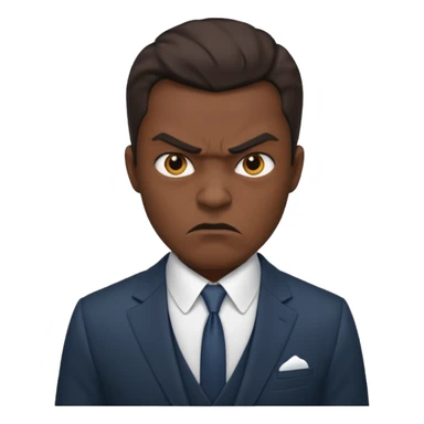 mafia boss angry sticker