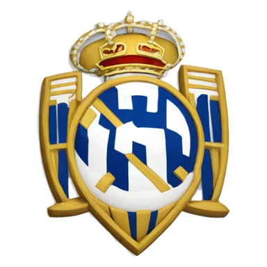 Réal Madrid logo sticker