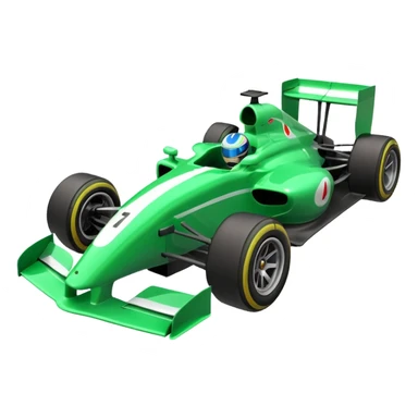 formula 1 green sticker