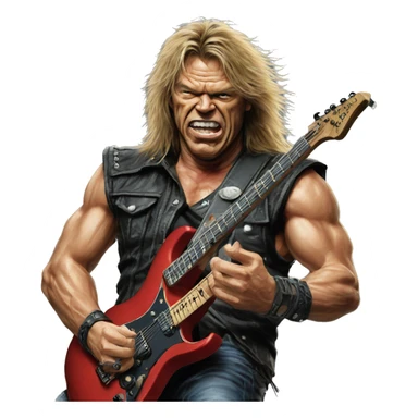 Iron Maiden adrian smith sticker