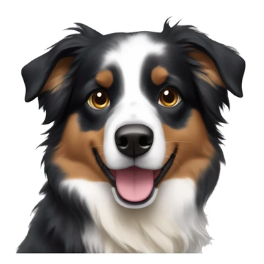 Australian shepherd Jedi  sticker