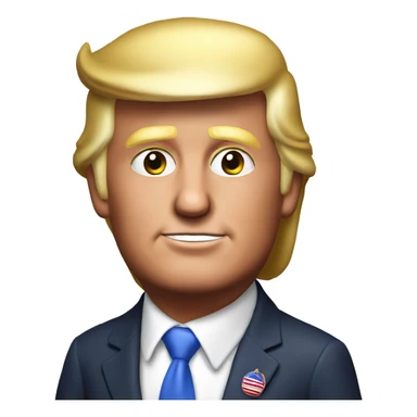 realistic trump decorating a pink christmas tree  sticker