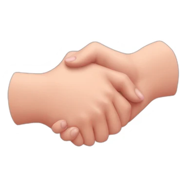 Pinky promise interlocking pinky finger sticker