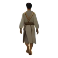 A man walks a winding path from a dark, foggy landscape filled with shadows toward a glowing mountaintop. A light grows in his chest as he follows his intuition. Along the way, he passes symbols of ambition and emptiness, until he reaches a golden tree under a starry sky, and ready to uplift others. sticker