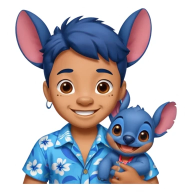 Stitch y lilo sticker