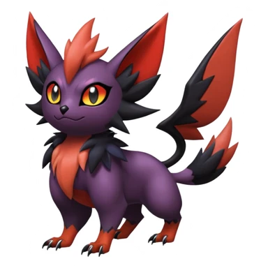 Noibat-Noivern-Litten-Zorua-Hybrid sticker