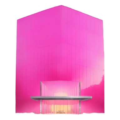 apple intensive pink color headquarters sticker