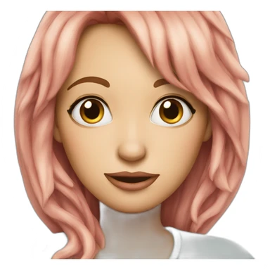 Valerie Cherish rolling her eyes sticker