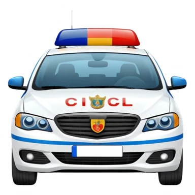 Guardia Civil patrol car sticker