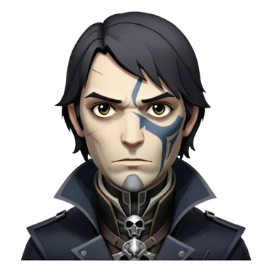 Corvo Attano from Dishonored sticker