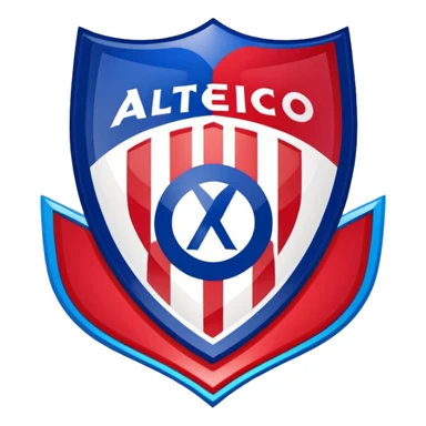 Atletico madrid club logo sticker