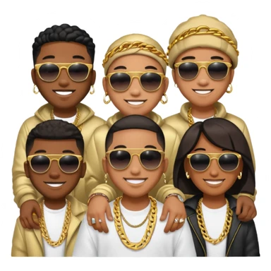 rappers group sticker