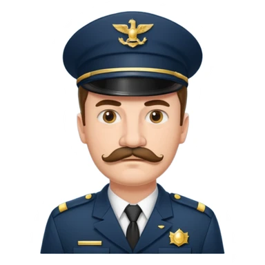 16th century watchman/security office sticker