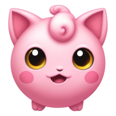 Jigglypuff pouting sticker