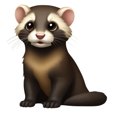 ferret sable mantle sticker
