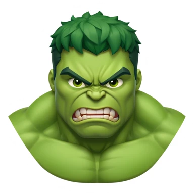 boo hulk sticker